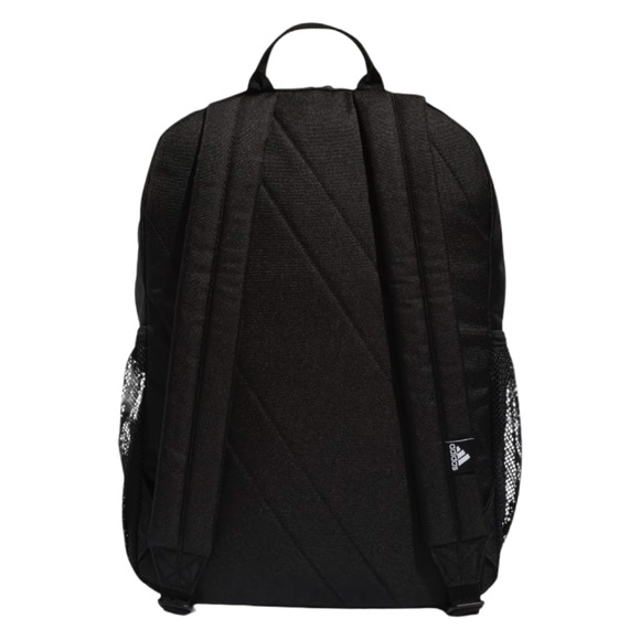 ADIDAS • Black Ready Backpack Padded Shoulder Straps Travel School Work - Picture 2 of 5